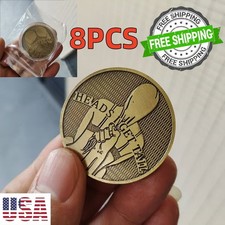8 x Sexy Lady Flip Challenge Coin-Playful Heads/Tails Novelty Gift,Decision Coin picture