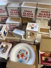 Lot Of 22 Campbell Soup Ornaments From 80s & 90s  plus bonus plate and figurines picture