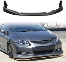 Front Bumper Lip Spoiler, Compatible with 2012-2013 Honda Civic Coupe Usdm Bumpe picture