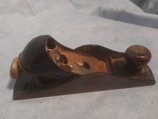 VINTAGE STANLEY BLOCK PLANE WOODWORKING COLLECTOR TOOL No.220 MADE IN THE USA picture