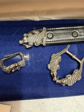 Vintage Alexander's Belts & Buckles Sterling Silver 