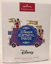 2023 Hallmark DISNEY'S ELECTRICAL PARADE Disney Mickey Mouse Ornament NEW picture