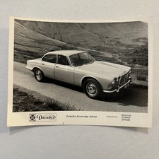 Daimler Sovereign Saloon Car Factory Press Photo Photograph Jaguar Sovereign picture