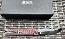 Kizlyar Supreme Whisper  Samurai G10 Handle Folding Knife M390 Caged Bearings picture