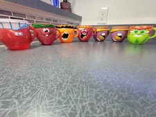 Set Of 7 Vintage 1969-70's Kool Aid Pillsbury Funny Face Mugs Cool picture