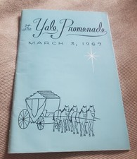 Vintage 1967 Yale University Yale Promenade Prom Committee Program W/Ads March 3 picture