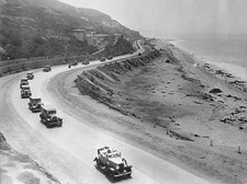 Miss Canada Miss Mexico Meet US As New Roosevelt Highway Unites Thr- Old Photo picture
