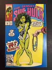 The Sensational She-Hulk #40 (Marvel Comics) NM Controversial Comics Code Cover picture