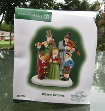 2008 Department 56 Dicken's Village #807230 DICKENS CAROLERS Unused SEALED Look picture