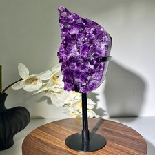 5.3LB Top Brazilian amethyst spiritual restoration for large teeth crystal block picture
