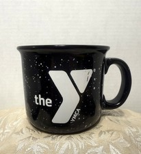 The Y YMCA Black Ceramic Souvenir Logo Large Camp Mug picture
