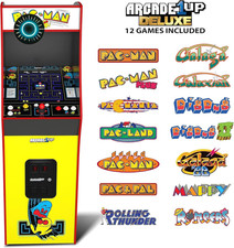 Pac-Man Deluxe Arcade Machine for Home - 5 Feet Tall - 14 Classic Games NEW picture