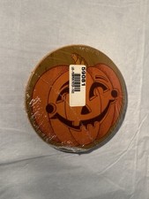 Vintage 2001 Longaberger Halloween basket lid only pumpkin patch face picture