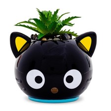 Sanrio Chococat 3-Inch Ceramic Mini Planter With Artificial Succulent picture