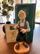 Disney Classics Collection Pinocchio 'Good-bye Son' Geppetto Ceramic Figurine picture