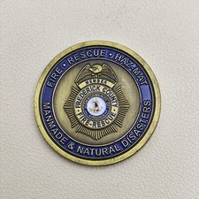 Frederick County Fire Rescue Challenge Coin picture
