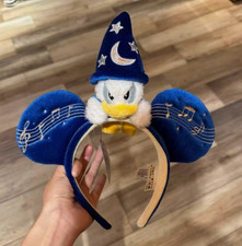Authentic 2026 HK Disney Mickey's PhilharMagic Ear Magician Donald Headband New picture