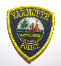Vintage Yarmouth MA Police Patch Mattacheese Massachusetts Law Enforcement Badge picture