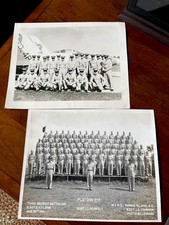 Vintage 1961-62 USMC Graduating Class Panorama Photos with Signatures picture