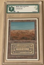 SCRUBLAND - ITA REVISED - FWB - NEAR MINT - GRADE 7 (PSA eq) steppe picture