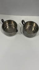Antique Pewter Stacking Cups By G S Co. picture