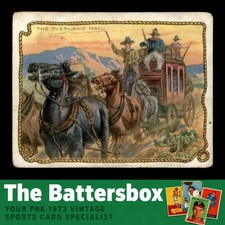 1909 Hassan Cowboy Series #33 The Overland Mail    G/VG X3748579 picture