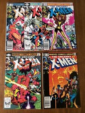 Uncanny X-Men #156 157 158 159 160 Marvel Comics 5 Issue Lot Run Set picture