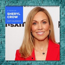 Sheryl Crow 2027 Wall Calendar 12 Month Celebrity Photo Fan Collectible picture