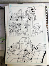 Transformers: Energon unreleased page done by Alex Milne picture