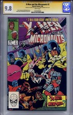 X-MEN AND THE MICRONAUTS #2 CGC 9.8 SS CHRIS CLAREMONT & JACKSON BUTCH GUICE picture