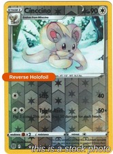 Reverse Holofoil - Cinccino - 125/172 - SWSH09: Brilliant Stars - NM picture