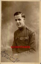 C1918 WWI RPPC PHOTO 