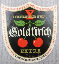 Hermann Meyer & Co Berlin N. Early 20th Century Vintage Label Winery Breweriana picture
