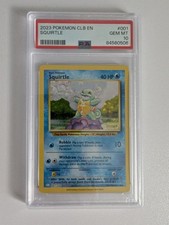 PSA 10 Squirtle 001/034 Clb Classic Blastoise & Suicune EX Deck English POKEMON picture