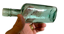 Rare Antique Applied Top Holt's Haslingden Commerical Hotel Bottle Lancashire UK picture