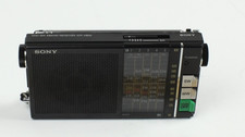 VINTAGE SONY  ICR-4800 TRANSISTOR RADIO BLACK 5 BAND SW, DOES NOT PLAY picture