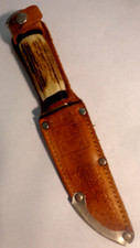 Linder Messer Solingen Rostfrei Stag Handle 7 5/8