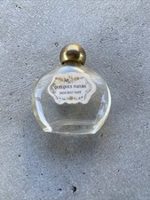 Vintage Houbigant  Perfume Bottle Quelques Fleurs Eau De Toilette 2 OZ Empty picture