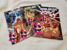 Naked Justice - Beginnings #1-3; full set, comic book lot. OUT OF PRINT. picture