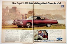 1973 Chevrolet Magazine Ad Lot Caprice Monte Carlo RVs Vintage Print Auto picture