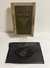 1927 Book of Instruction Care Operation Rolls Royce Automobile Car Repair Manual picture