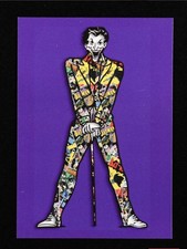 Tiny J Purple 2025 LE 2.5x3.5 Original Custom Card Art Print Signed by Weisberg  picture