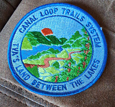 BSA Boy Scouts Camp Patch SNT Canal Loop Trail System Embroidered picture