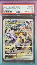 Pokemon PSA 10 Mewtwo VSTAR GG44 Crown Zenith picture