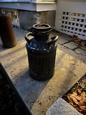 Antique Fuel Can, Large Fuel Can, metal container, farmhouse decor, oil can, ind picture