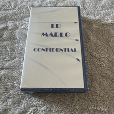 RARE Sealed Ed Marlo Confidential VHS Magic Cardician Edward Marlo Tricks NEW picture
