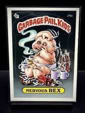 1985 Topps Garbage Pail Kids Original Series 1 NERVOUS REX #24a  picture