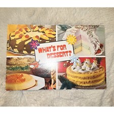 Vintage 1971 Nabisco Whats For Dessert Recipe Booklet Mary Ellen Baker Retro picture