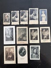 12 Antique Catholic Holy Cards 1914-1926 First Mass Priesthood Religious Lot B&W picture