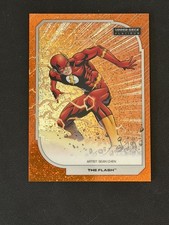 2026 Upper Deck Platinum DC The Flash Orange Sparkle /33 - #150 - Sean Chen picture
